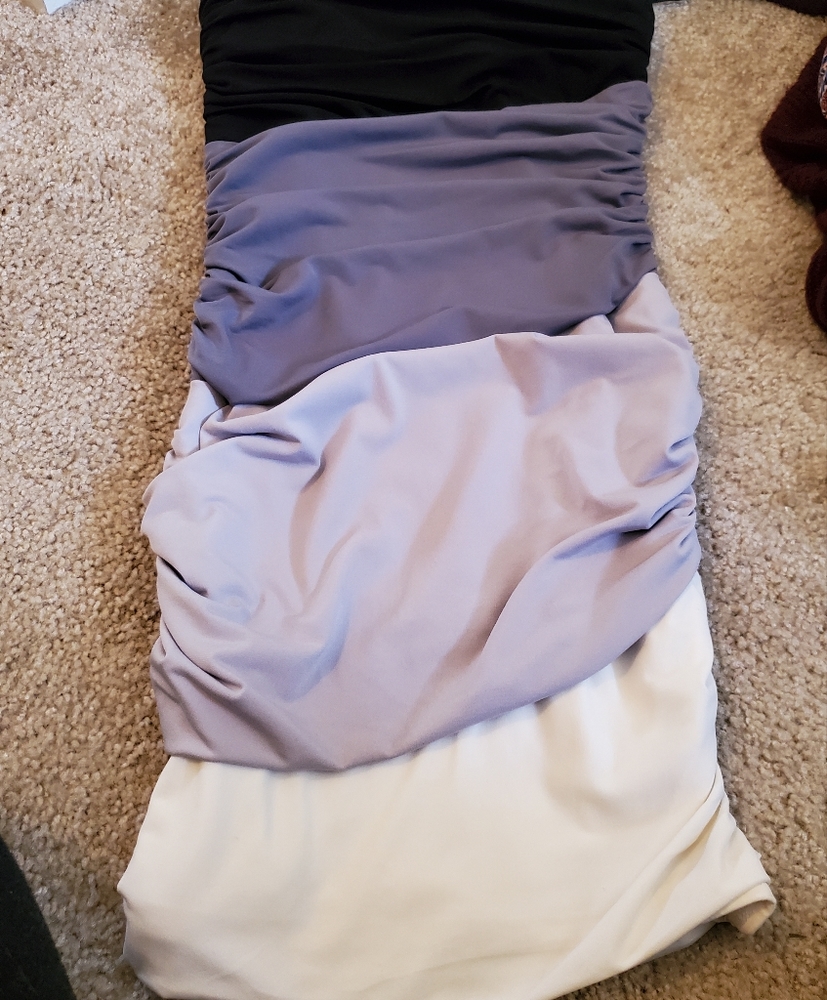 Strapless dress